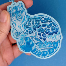 Load image into Gallery viewer, Blue raspberry slush acrylic shaker keyring