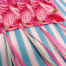 Load image into Gallery viewer, Strawberry tiger ribboned bookmark