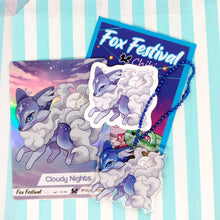 Load image into Gallery viewer, Fox Festival Blind Bag Acrylic charms - 18 kitsune designs