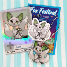 Load image into Gallery viewer, Fox Festival Blind Bag Acrylic charms - 18 kitsune designs