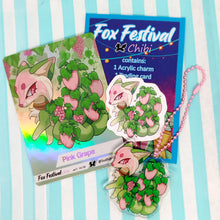 Load image into Gallery viewer, Fox Festival Blind Bag Acrylic charms - 18 kitsune designs