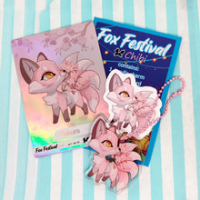 Load image into Gallery viewer, Fox Festival Blind Bag Acrylic charms - 18 kitsune designs