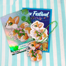 Load image into Gallery viewer, Fox Festival Blind Bag Acrylic charms - 18 kitsune designs