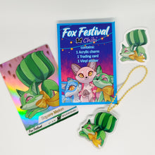 Load image into Gallery viewer, Fox Festival Blind Bag Acrylic charms - 18 kitsune designs