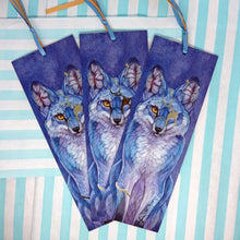 Load image into Gallery viewer, Gold foil Kintsugi ribboned bookmark