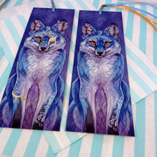 Load image into Gallery viewer, Gold foil Kintsugi ribboned bookmark