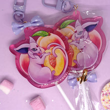 Load image into Gallery viewer, (Peach Flavour) fruit lollipop acrylic keyring