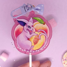 Load image into Gallery viewer, (Peach Flavour) fruit lollipop acrylic keyring