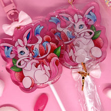Load image into Gallery viewer, (Lychee Flavour) fruit lollipop acrylic keyring