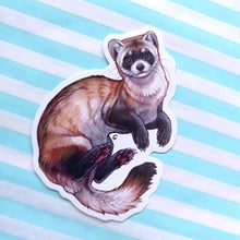 Load image into Gallery viewer, November 2022 Monthly Print + Sticker: Amur Leopard