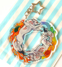 Load image into Gallery viewer, Okami Circle Large Acrylic Keyring