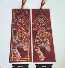 Load image into Gallery viewer, Chinese zodiac bookmark gold foil collection - 12 animals