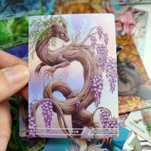 Load image into Gallery viewer, Artist Trading Cards: 5 holographic trading cards booster pack

