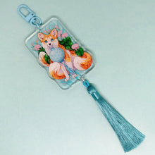 Load image into Gallery viewer, Lotus Fox Festival Tasseled Acrylic Charm Clip
