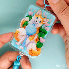 Load and play video in Gallery viewer, Lotus Fox Festival Tasseled Acrylic Charm Clip
