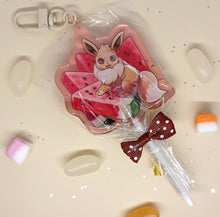 Load image into Gallery viewer, (Watermelon Flavour) fruit lollipop acrylic keyring
