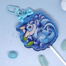 Load image into Gallery viewer, (Blueberry Flavour) fruit lollipop acrylic keyring
