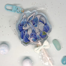 Load image into Gallery viewer, (Blue raspberry Flavour) fruit lollipop acrylic keyring
