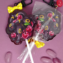 Load image into Gallery viewer, (Cherry Flavour) fruit lollipop acrylic keyring
