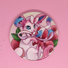 Load image into Gallery viewer, (Lychee) Holographic 59mm large can badge
