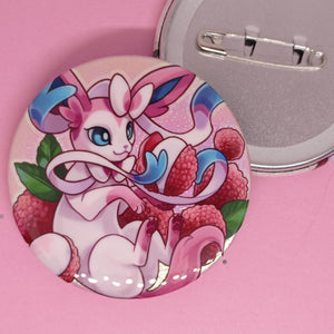 (Lychee) Holographic 59mm large can badge