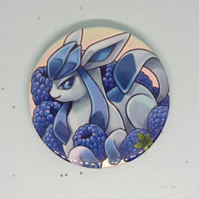 Load image into Gallery viewer, (Blue Raspberry) Holographic 59mm large can badge
