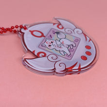 Load image into Gallery viewer, Okamigotchi double sided acrylic charm
