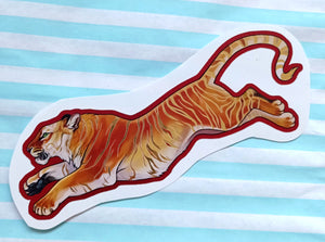 January 2022 Monthly Print + Sticker: Year of the Tiger