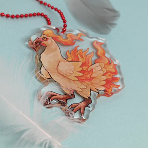 Legendary Henhouse Spice Chicken acrylic Charm