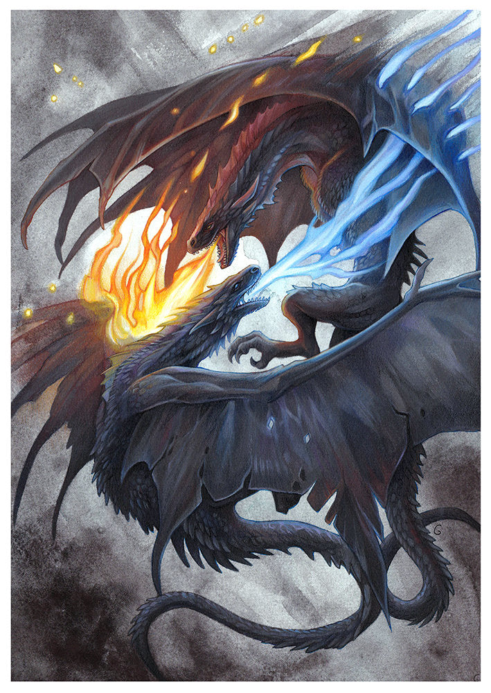 Print  'Dragon Battle'