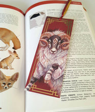 Load image into Gallery viewer, Chinese zodiac bookmark gold foil collection - 12 animals
