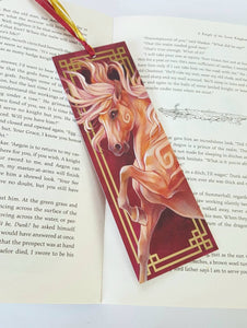 Chinese zodiac bookmark gold foil collection - 12 animals